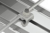 ALTEC PV-Montagesysteme: Komponenten Blitzschutz-Klemmbock (Anwendungsbild)