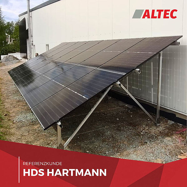Bild vom ALTEC Freilandtisch - aufgestellt bei HDS Hartmann - 1/2