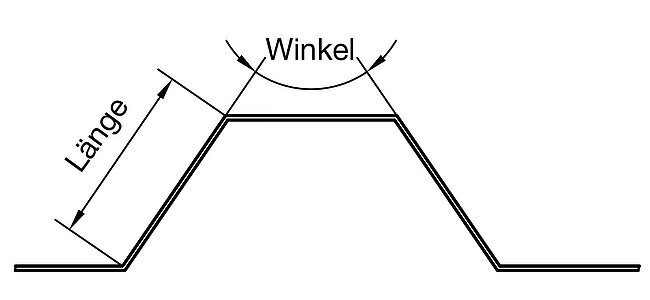 Trafix V Winkelzeichnung