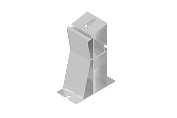 ALTEC PV-Montagesysteme: Hochstütze für ALTEC FD_OPTIFLEX 10