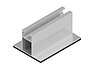 PV Profil 68 x 45 mit EPDM Band