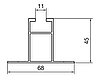 Zeichnung PV Profil 68 x 45