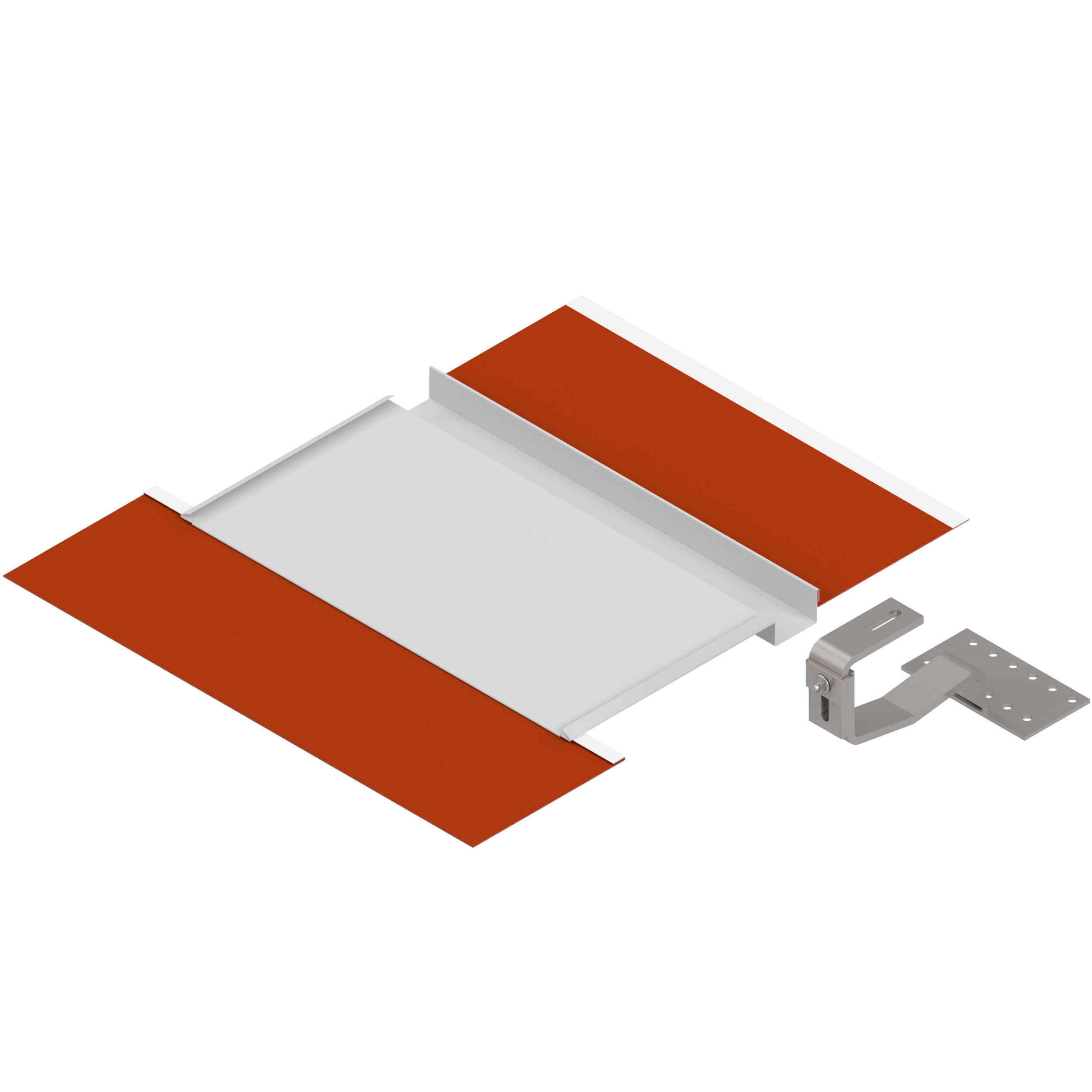 ALTEC CLEVER-TILE Ersatzziegel mit Dachhaken für rote Ziegel