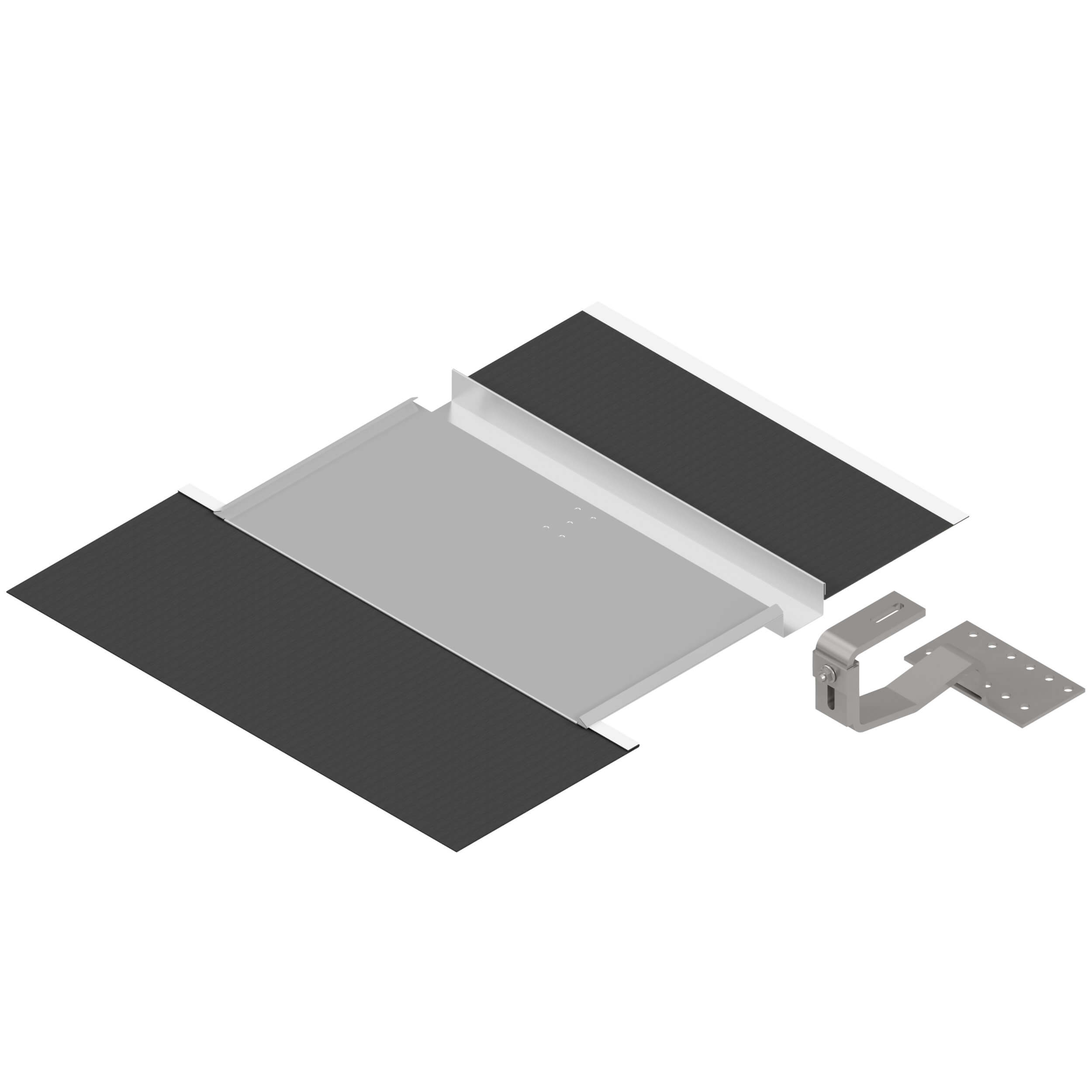 ALTEC CLEVER-TILE Ersatzziegel mit Dachhaken für schwarze Ziegel