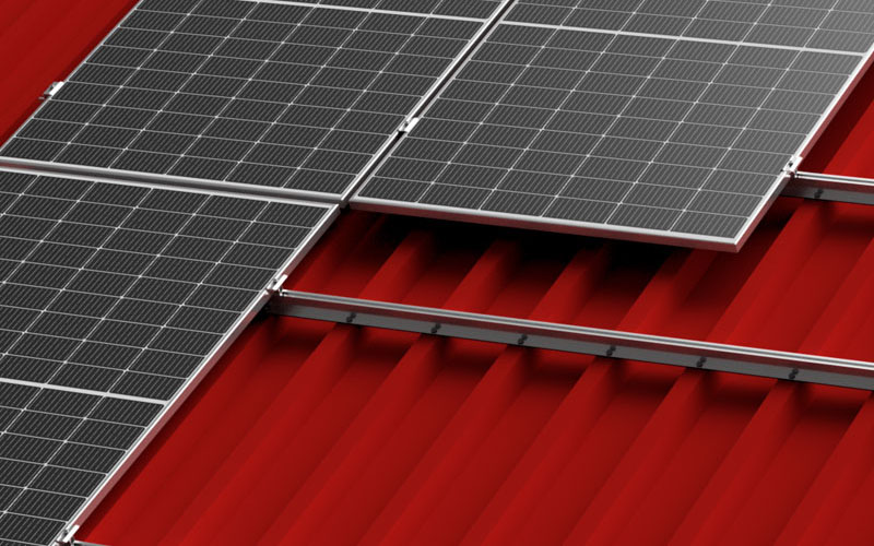 PV Montagesysteme für Trapezdächer