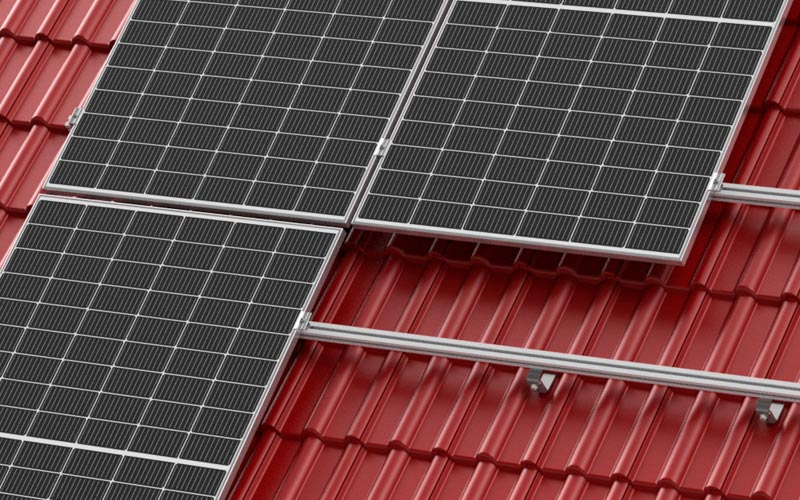 PV Montagesystem Ziegeldach